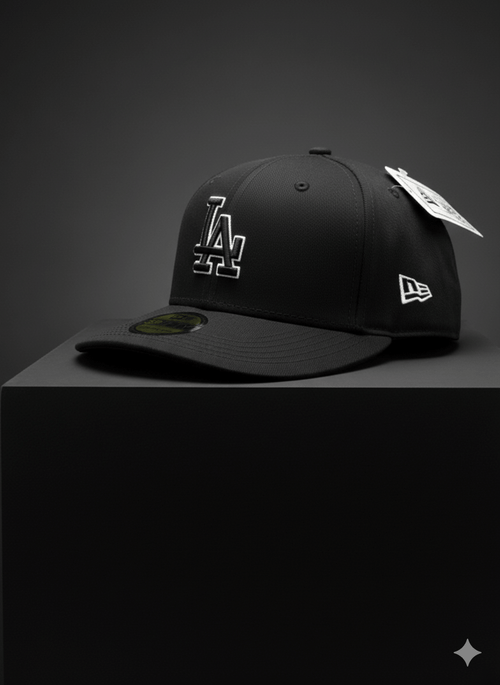 Gorra Los Angeles Dodgers MLB 9FORTY Ajustable Negra New Era
