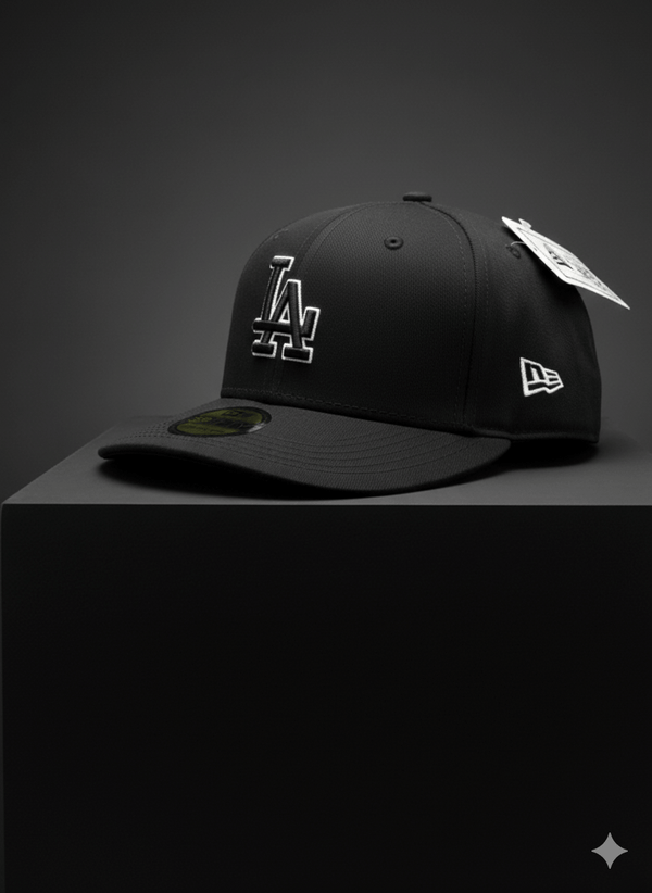 Gorra Los Angeles Dodgers MLB 9FORTY Ajustable Negra New Era